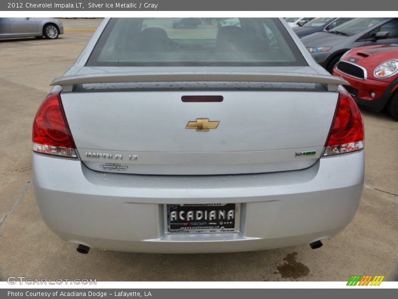 Silver Ice Metallic / Gray 2012 Chevrolet Impala LT