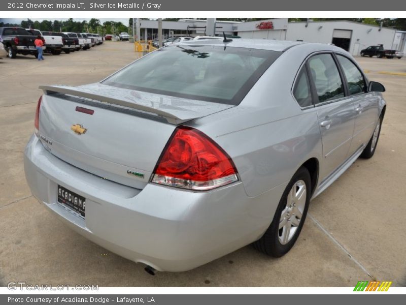 Silver Ice Metallic / Gray 2012 Chevrolet Impala LT