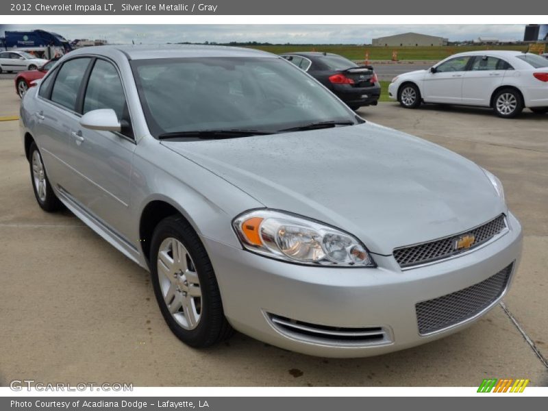 Silver Ice Metallic / Gray 2012 Chevrolet Impala LT