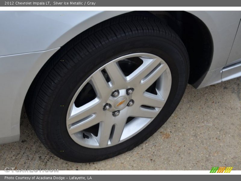 Silver Ice Metallic / Gray 2012 Chevrolet Impala LT