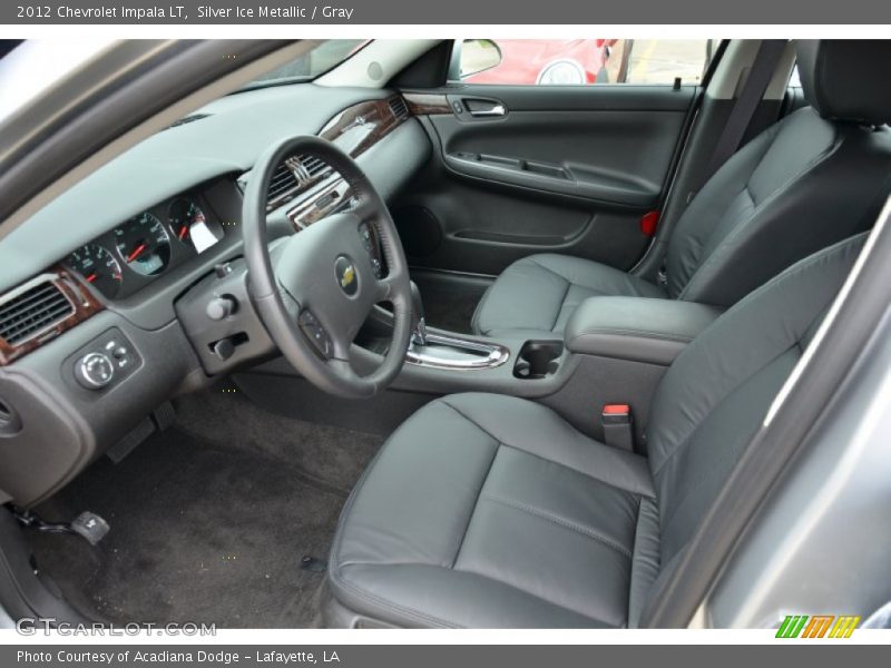Silver Ice Metallic / Gray 2012 Chevrolet Impala LT