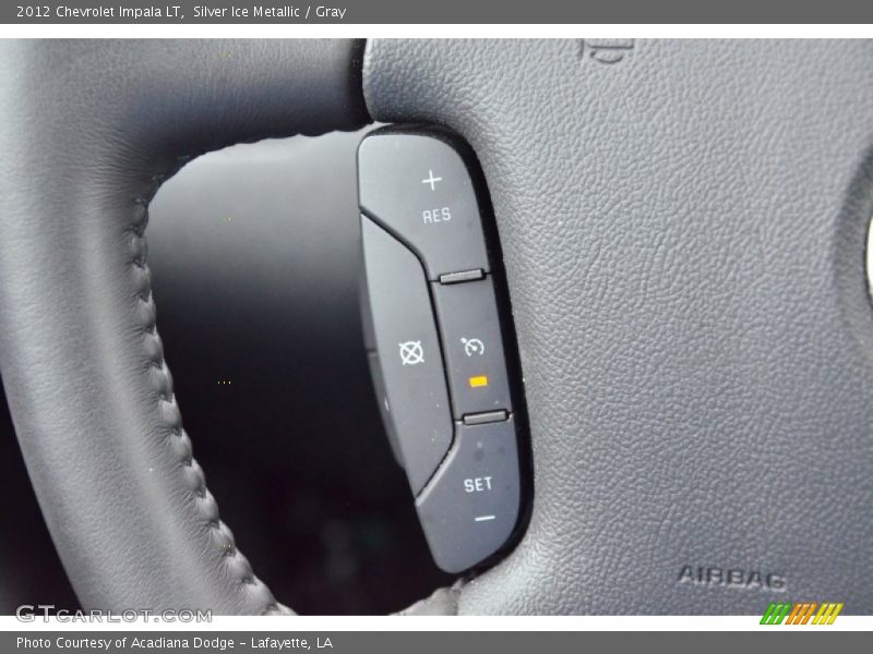 Silver Ice Metallic / Gray 2012 Chevrolet Impala LT