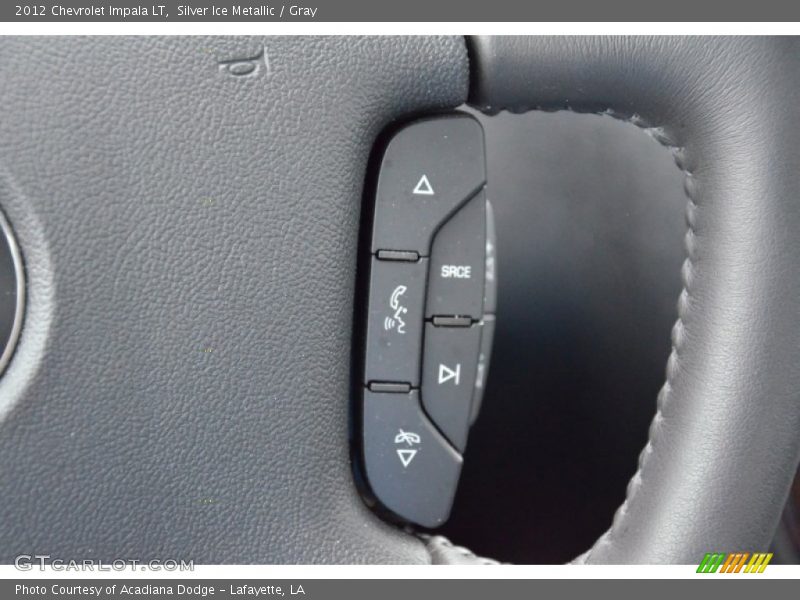Silver Ice Metallic / Gray 2012 Chevrolet Impala LT