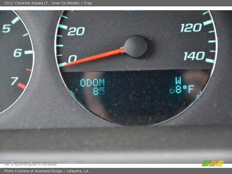 Silver Ice Metallic / Gray 2012 Chevrolet Impala LT