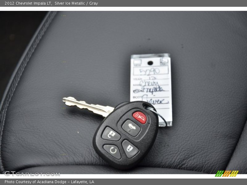 Silver Ice Metallic / Gray 2012 Chevrolet Impala LT