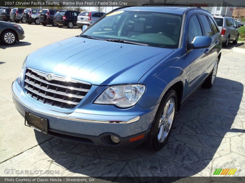 Marine Blue Pearl / Pastel Slate Gray 2007 Chrysler Pacifica Touring