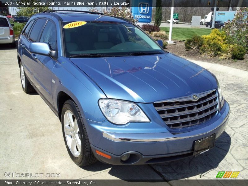 Marine Blue Pearl / Pastel Slate Gray 2007 Chrysler Pacifica Touring