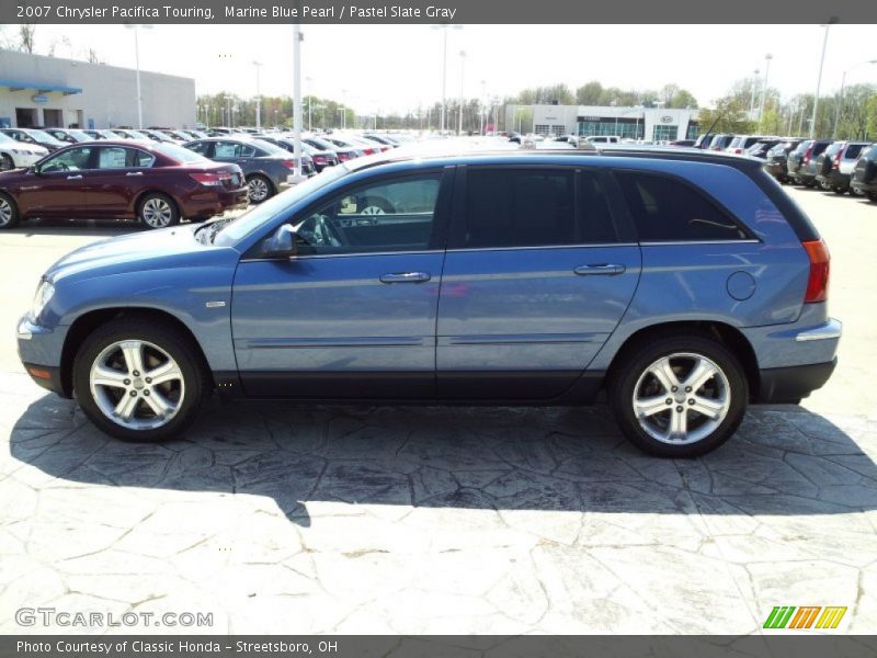 Marine Blue Pearl / Pastel Slate Gray 2007 Chrysler Pacifica Touring
