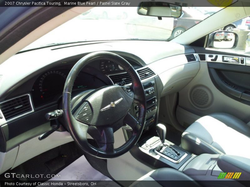 Marine Blue Pearl / Pastel Slate Gray 2007 Chrysler Pacifica Touring