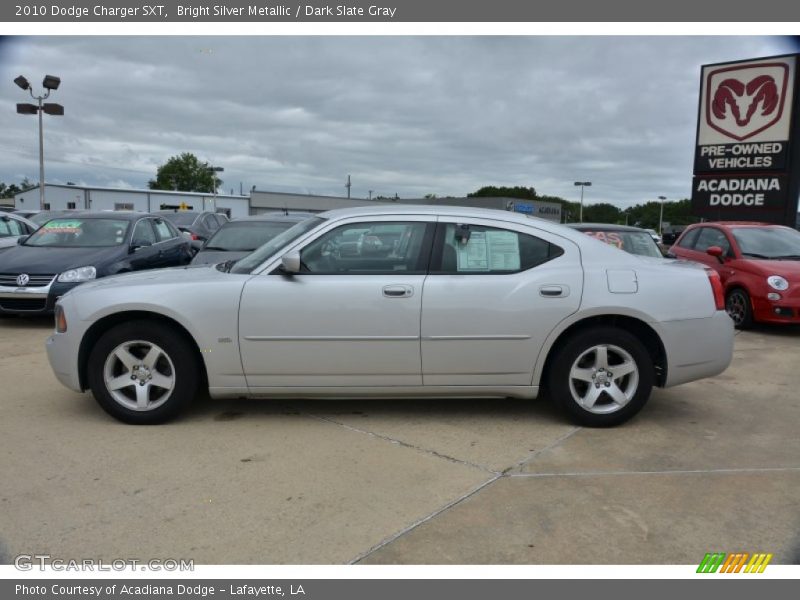 Bright Silver Metallic / Dark Slate Gray 2010 Dodge Charger SXT