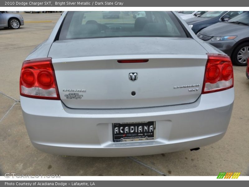 Bright Silver Metallic / Dark Slate Gray 2010 Dodge Charger SXT