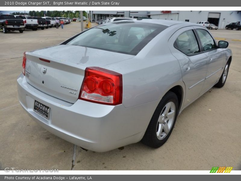 Bright Silver Metallic / Dark Slate Gray 2010 Dodge Charger SXT
