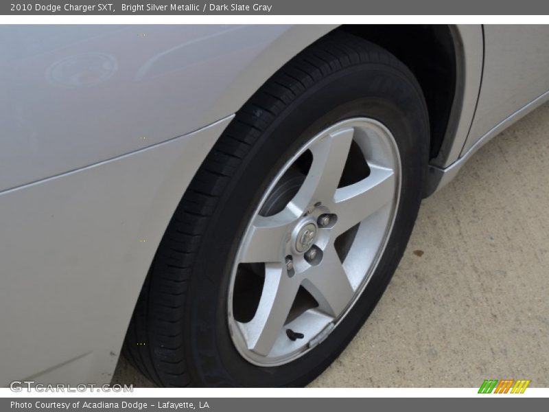 Bright Silver Metallic / Dark Slate Gray 2010 Dodge Charger SXT