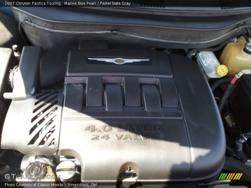 Marine Blue Pearl / Pastel Slate Gray 2007 Chrysler Pacifica Touring