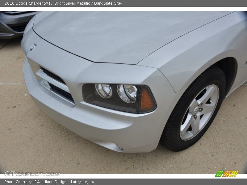Bright Silver Metallic / Dark Slate Gray 2010 Dodge Charger SXT