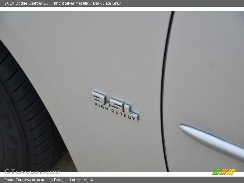 Bright Silver Metallic / Dark Slate Gray 2010 Dodge Charger SXT