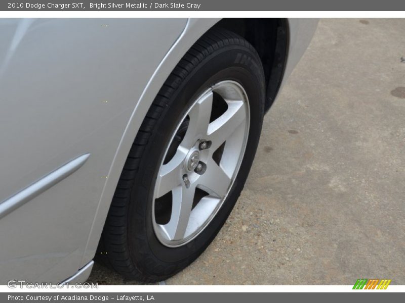 Bright Silver Metallic / Dark Slate Gray 2010 Dodge Charger SXT