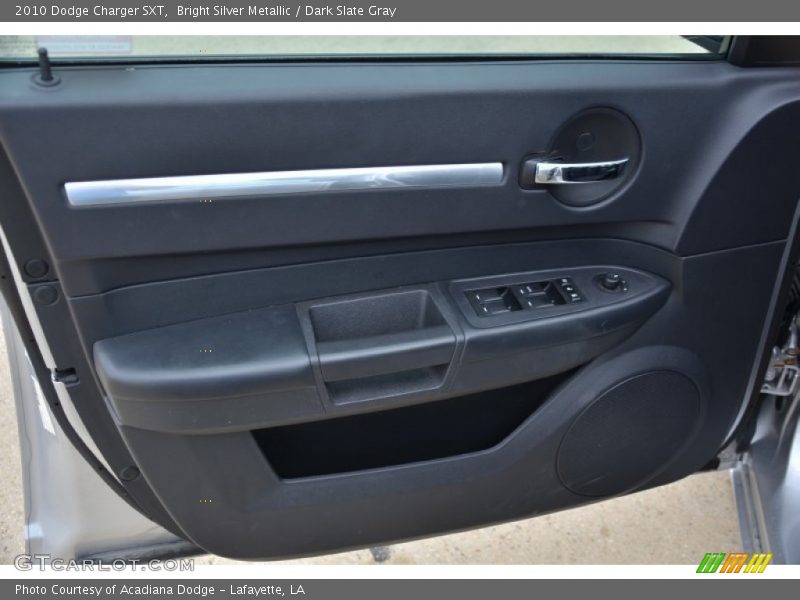 Bright Silver Metallic / Dark Slate Gray 2010 Dodge Charger SXT