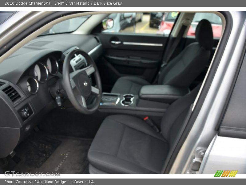 Bright Silver Metallic / Dark Slate Gray 2010 Dodge Charger SXT
