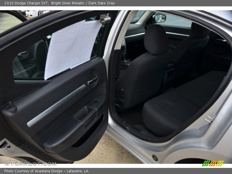Bright Silver Metallic / Dark Slate Gray 2010 Dodge Charger SXT