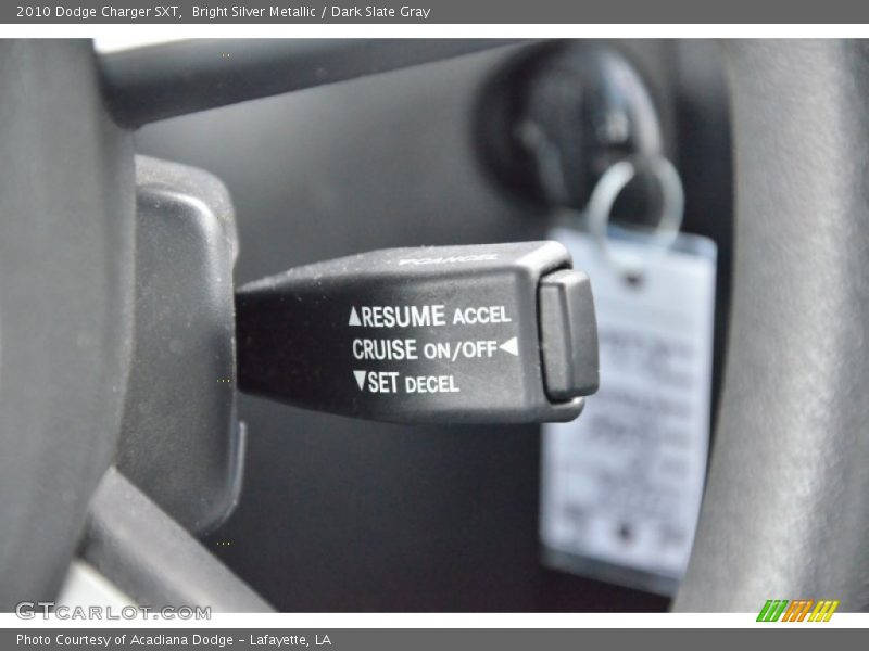 Bright Silver Metallic / Dark Slate Gray 2010 Dodge Charger SXT