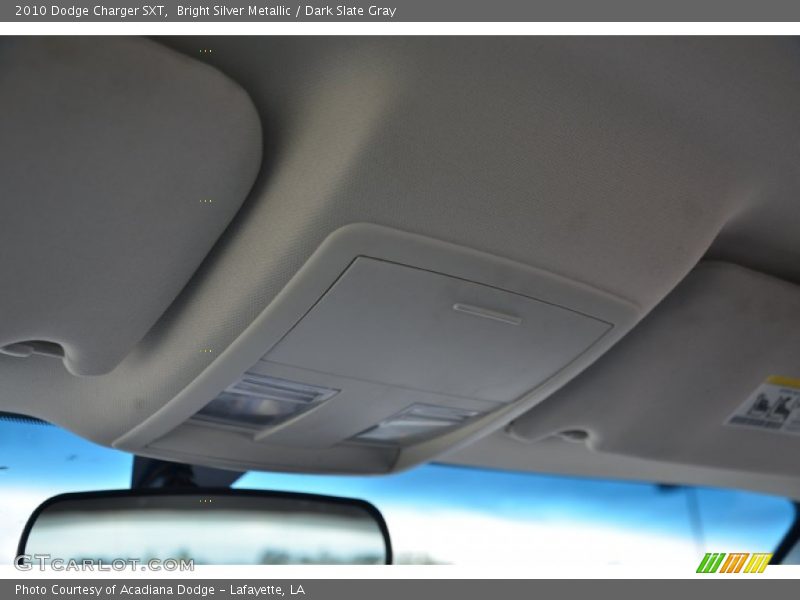 Bright Silver Metallic / Dark Slate Gray 2010 Dodge Charger SXT
