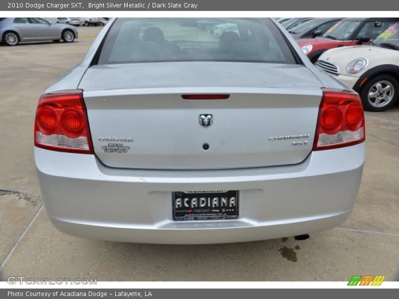 Bright Silver Metallic / Dark Slate Gray 2010 Dodge Charger SXT