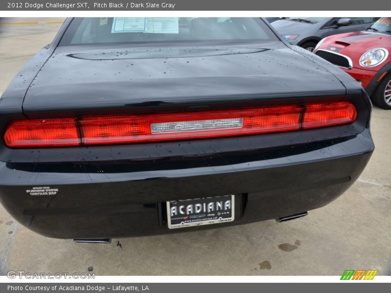 Pitch Black / Dark Slate Gray 2012 Dodge Challenger SXT