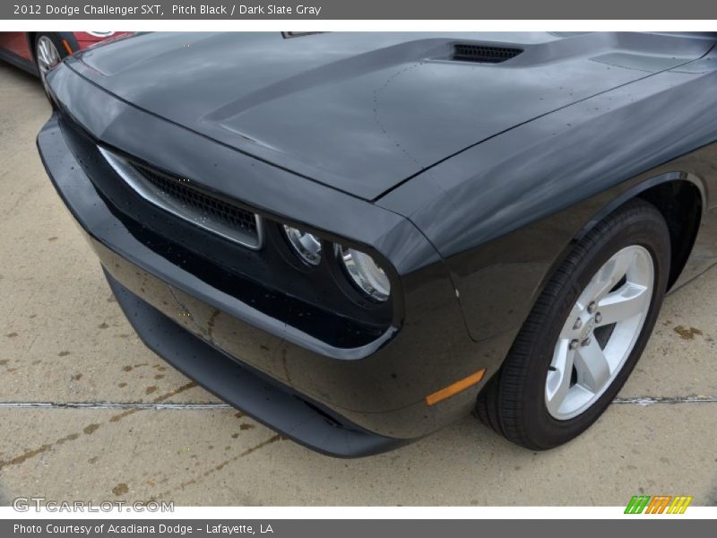 Pitch Black / Dark Slate Gray 2012 Dodge Challenger SXT