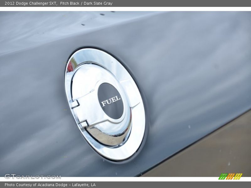 Pitch Black / Dark Slate Gray 2012 Dodge Challenger SXT