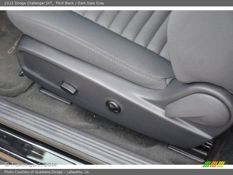 Pitch Black / Dark Slate Gray 2012 Dodge Challenger SXT
