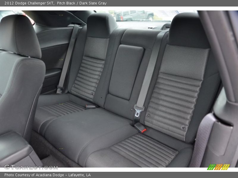 Pitch Black / Dark Slate Gray 2012 Dodge Challenger SXT