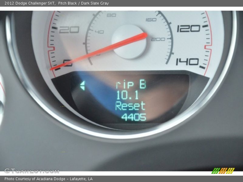 Pitch Black / Dark Slate Gray 2012 Dodge Challenger SXT