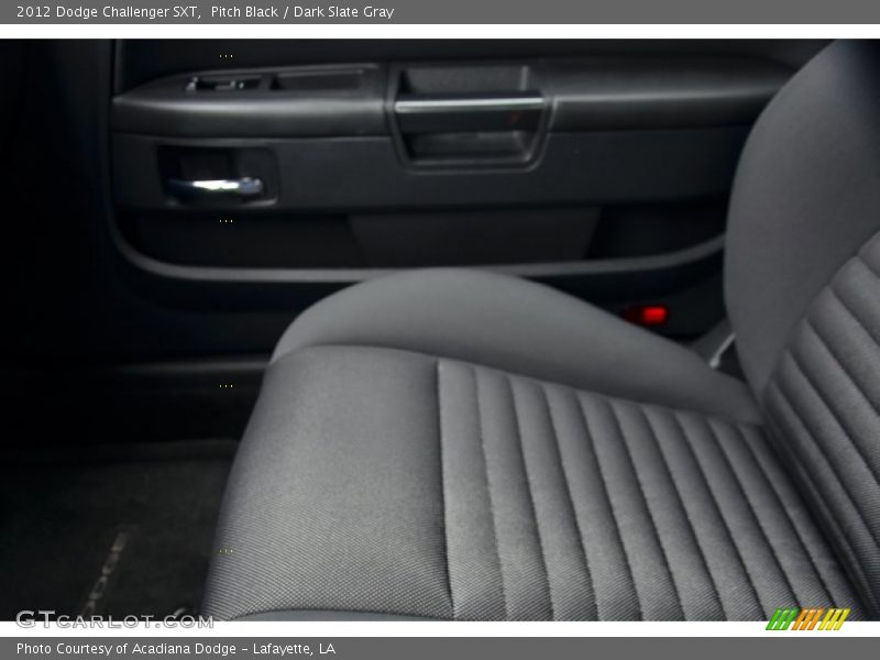 Pitch Black / Dark Slate Gray 2012 Dodge Challenger SXT