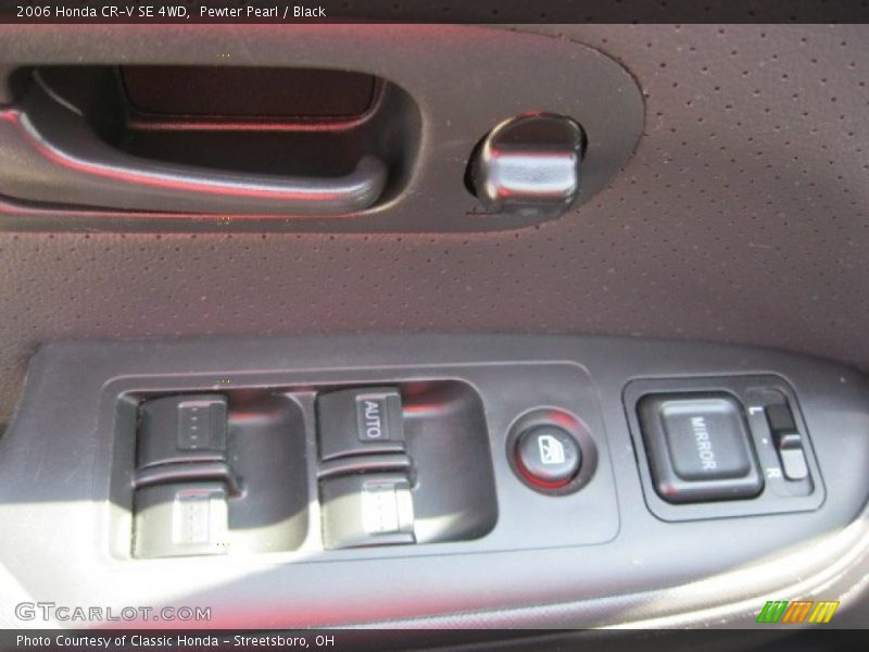 Pewter Pearl / Black 2006 Honda CR-V SE 4WD