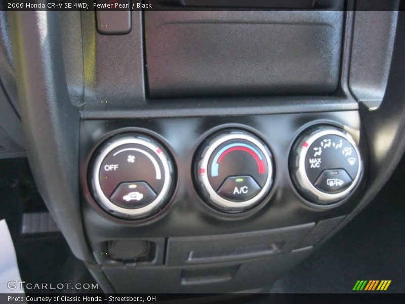 Pewter Pearl / Black 2006 Honda CR-V SE 4WD