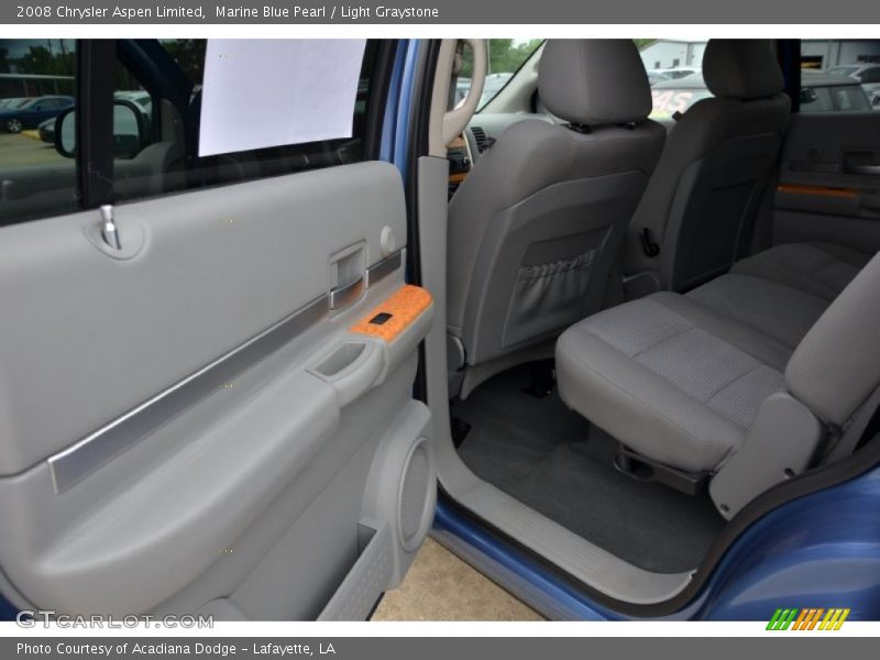 Marine Blue Pearl / Light Graystone 2008 Chrysler Aspen Limited