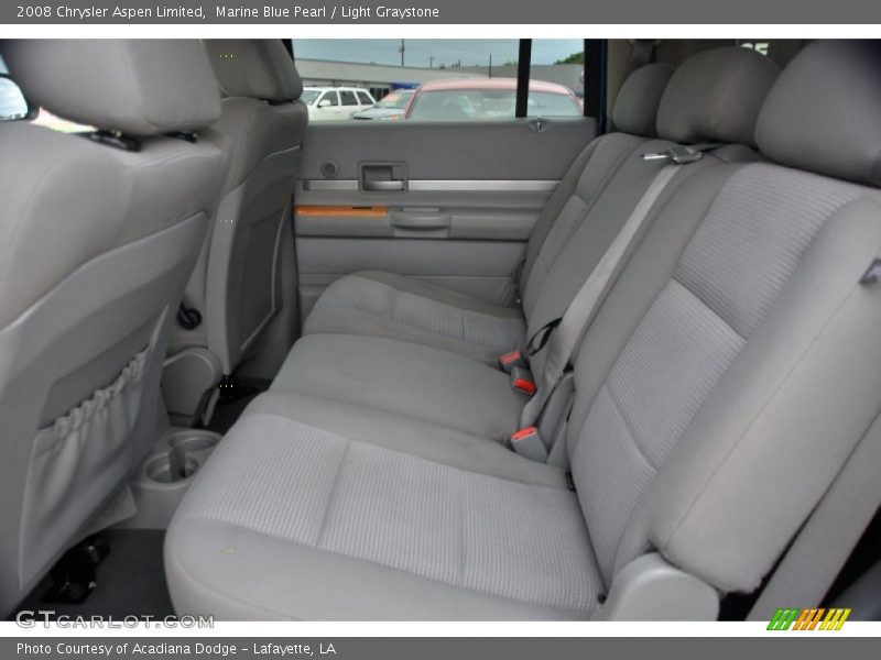 Marine Blue Pearl / Light Graystone 2008 Chrysler Aspen Limited