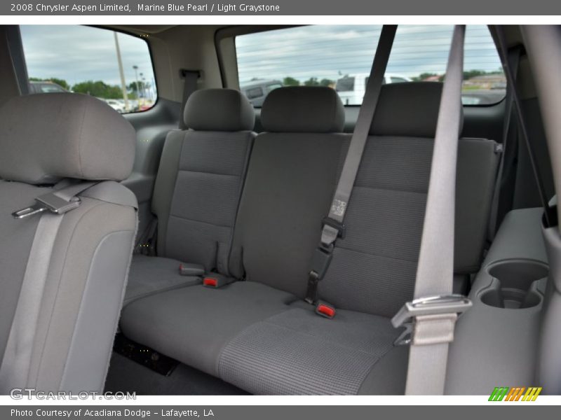 Marine Blue Pearl / Light Graystone 2008 Chrysler Aspen Limited