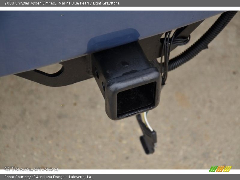 Marine Blue Pearl / Light Graystone 2008 Chrysler Aspen Limited