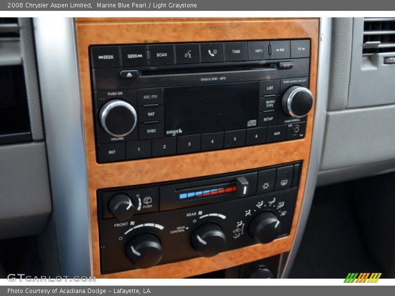 Marine Blue Pearl / Light Graystone 2008 Chrysler Aspen Limited