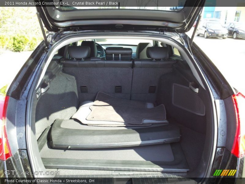 Crystal Black Pearl / Black 2011 Honda Accord Crosstour EX-L