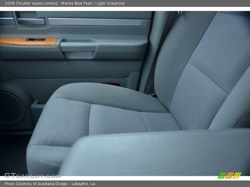 Marine Blue Pearl / Light Graystone 2008 Chrysler Aspen Limited