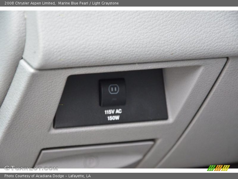 Marine Blue Pearl / Light Graystone 2008 Chrysler Aspen Limited