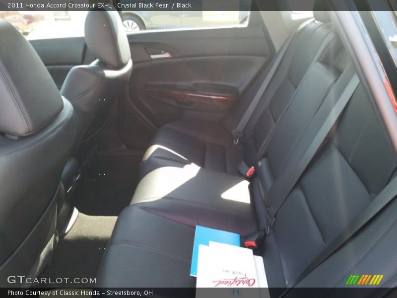 Crystal Black Pearl / Black 2011 Honda Accord Crosstour EX-L