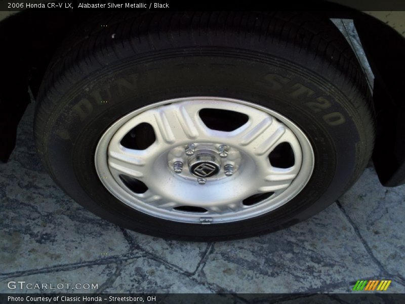 Alabaster Silver Metallic / Black 2006 Honda CR-V LX