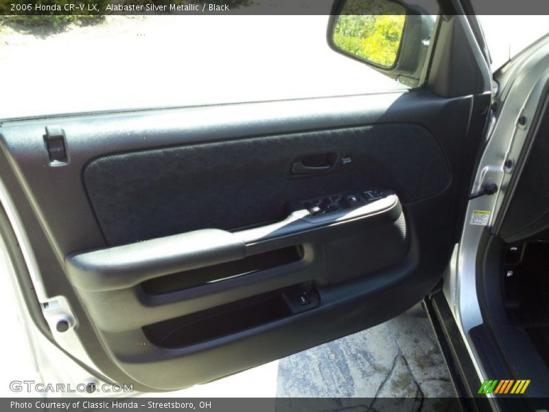 Alabaster Silver Metallic / Black 2006 Honda CR-V LX