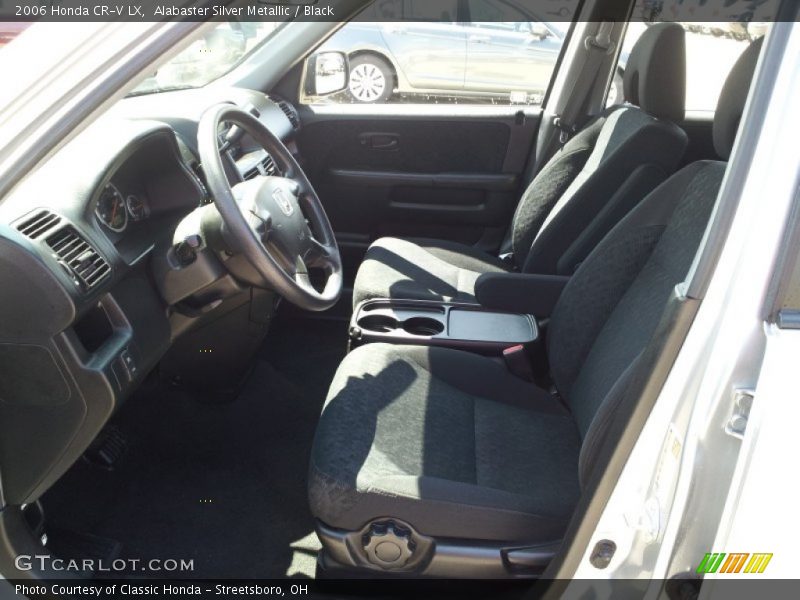 Alabaster Silver Metallic / Black 2006 Honda CR-V LX