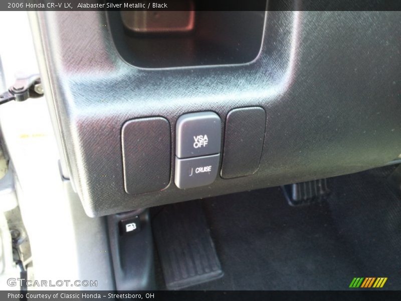 Alabaster Silver Metallic / Black 2006 Honda CR-V LX