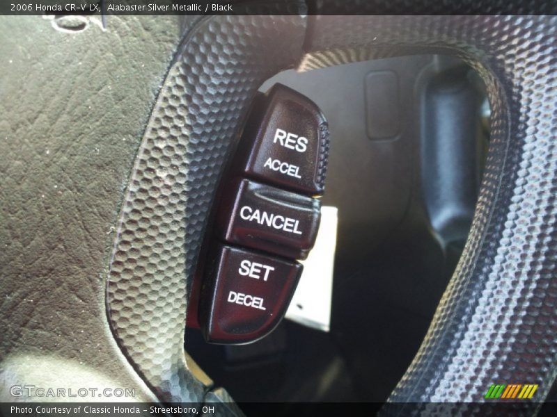 Alabaster Silver Metallic / Black 2006 Honda CR-V LX